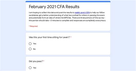 Official February 2024 Level 3 Results Thread! : r/CFA .